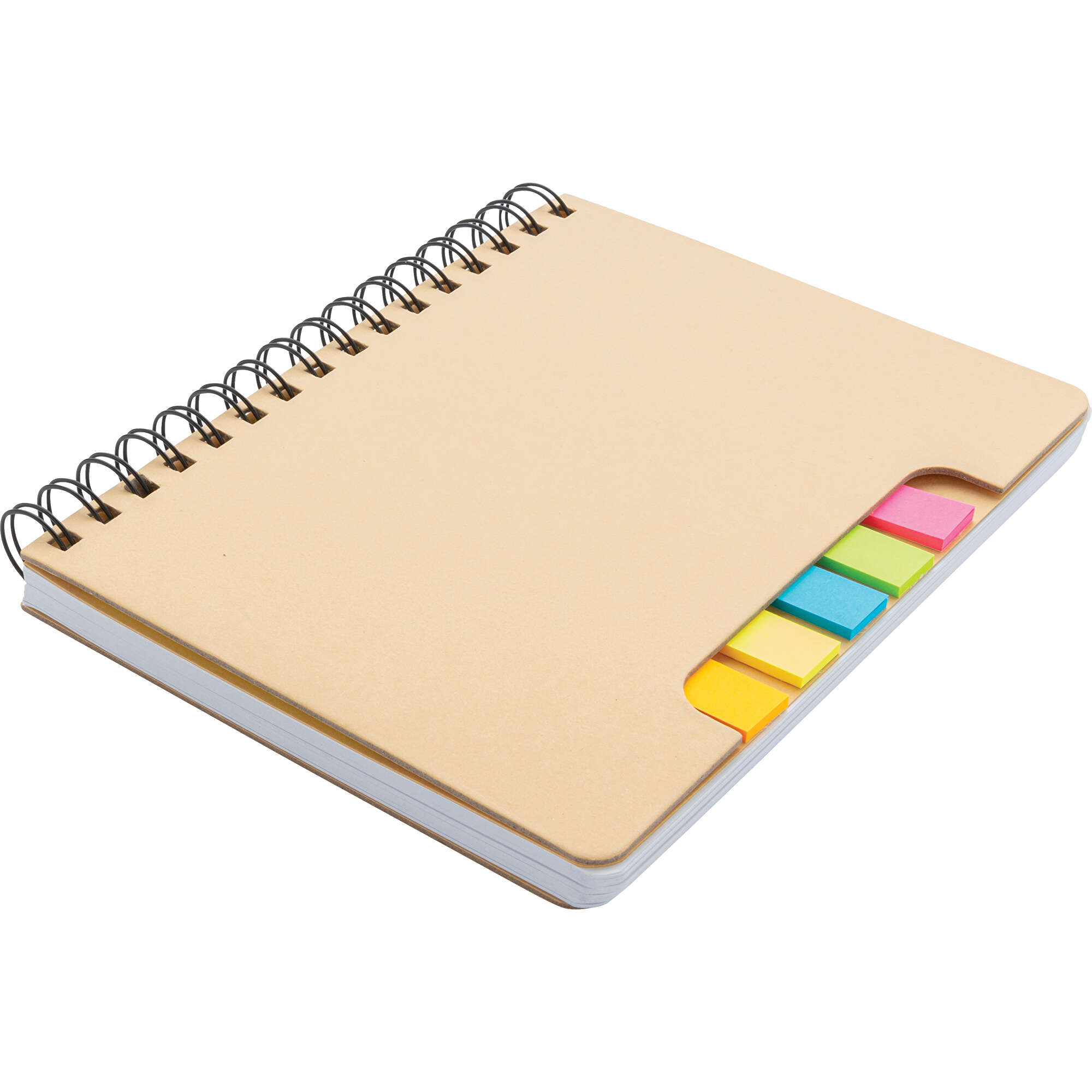 Carnet De Notes A Kraft Avec Notes Autocollantes Brun Papier G