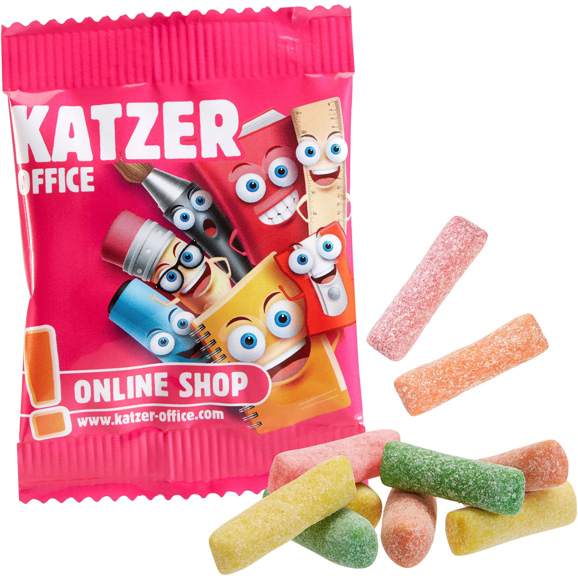 Mini Hitschies Kaubonbons Sauer Mix (10g) als Werbemittel Auf GIFFITS.de | Art.Nr. 374313