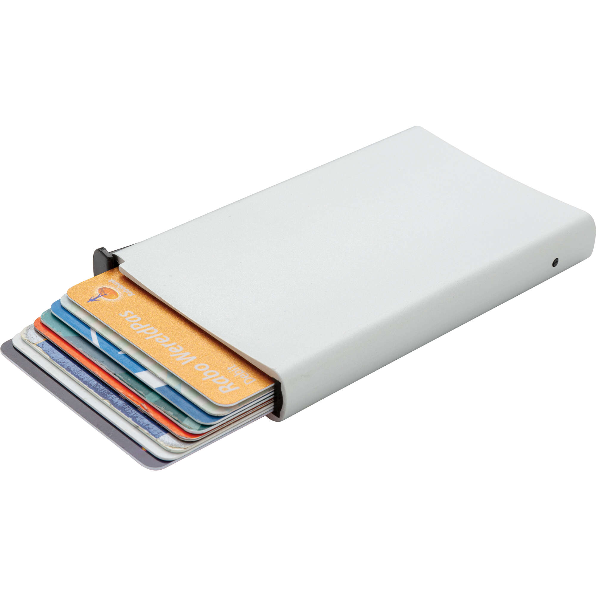 Stylische RFID-Geldbörse Aus Aluminium – Platz Für 15 Karten, Mit Geldscheinclip & Transparentem ID-Fach