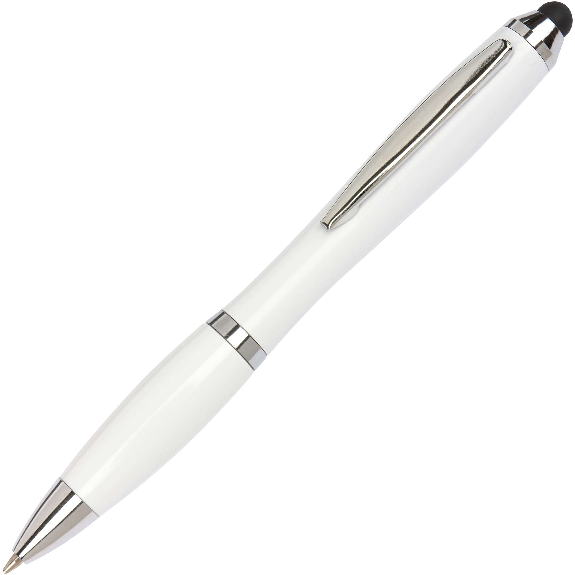 Kugelschreiber Sway Touch Weiß Kunststoff Stahl 12g Als Werbeartikel Auf Fits De Art