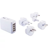 Adaptateur de voyage avec 4 ports USB