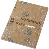Novella Austen A5 Softcover carnet de notes en papier kraft recyclé - 50 feuilles