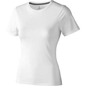 Nanaimo – T-Shirt Für Damen , weiß, Single jersey Strick 100% Baumwolle, 160 g/m2, XS, 