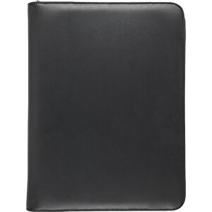 Schreibmappe A4 Mit RV , schwarz, Lederähnliches Felina Material, 34,50cm x 3,00cm x 26,00cm (Länge x Höhe x Breite)