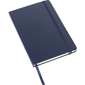 Notizbuch ATTENDANT Im DIN-A5-Format , marineblau, Papier, 21,40cm x 1,50cm x 14,30cm (Länge x Höhe x Breite)