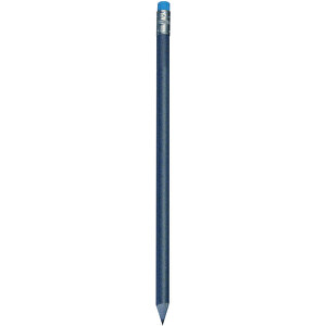 Denim Bleistift - Recycelt , Green&Good, blau, recycelter Jeans-Stoff, 16,00cm x 0,70cm x 0,70cm (Länge x Höhe x Breite)