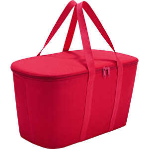 Coolerbag , Reisenthel, rot, hochwertiges Polyestergewebe, wasserabweisend, 44,50cm x 25,00cm x 24,50cm (Länge x Höhe x Breite)