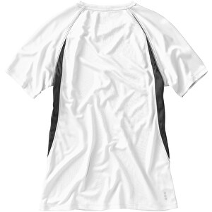 Quebec T-Shirt Cool Fit Für Damen , weiß, anthrazit, Mesh mit Cool Fit Finish 100% Polyester, 145 g/m2, XS, 