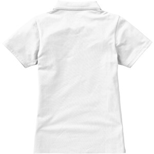 Hacker Poloshirt Für Damen , Slazenger, weiss / grau, Piqué aus 100% Baumwolle, S, 