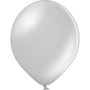 Luftballon 100-110cm Umfang , silber metallic, Naturlatex, 33,00cm x 36,00cm x 33,00cm (Länge x Höhe x Breite)