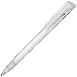 Kugelschreiber All-Star Frozen SI , Ritter-Pen, weiss-frost/silber, ABS-Kunststoff, 14,70cm (Länge)