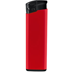 GO Fixflame Piezo Feuerzeug , rot, Kunststoff, 8,00cm x 1,00cm x 2,50cm (Länge x Höhe x Breite)
