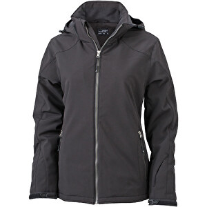 Ladies’ Wintersport Jacket , James Nicholson, schwarz, 100% Polyester, S, 