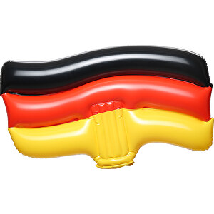 Aufblasbare Winkeflagge 'Deutschland' , Deutschland-Farben, Kunststoff, 60,00cm x 40,00cm (Länge x Breite)