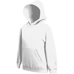 New Kids Hooded Sweat , Fruit of the Loom, weiss, 116, 