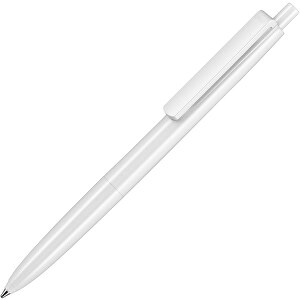 Kugelschreiber New Basic , Ritter-Pen, weiß, ABS-Kunststoff, 13,40cm (Länge)