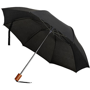 Oho 20' Kompaktregenschirm , schwarz, Polyester, 37,50cm (Höhe)