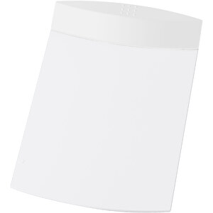 Klemmbrett DIN A4 'Gamma' , weiß, weiß, PS, 37,50cm x 2,60cm x 23,40cm (Länge x Höhe x Breite)