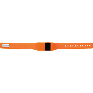 Activity-Tracker Keep Fit , orange, TPE, 26,50cm x 1,00cm x 2,00cm (Länge x Höhe x Breite)