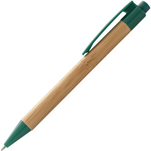 Borneo Bambus Kugelschreiber , Green Concept, natur, grün, Bambusholz, 14,10cm (Länge)
