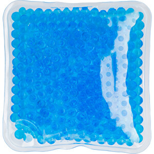 Kühl- & Wärmekissen Relax , hellblau, PVC, Wasser, 9,70cm x 1,20cm x 9,70cm (Länge x Höhe x Breite)