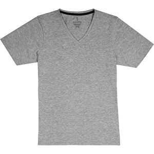 Kawartha T-Shirt Für Damen Mit V-Ausschnitt , Green Concept, grau meliert, Single jersey Strick 85% Bio Baumwolle, 10% Viskose, 5% Elastan, 200 g/m2, XXL, 