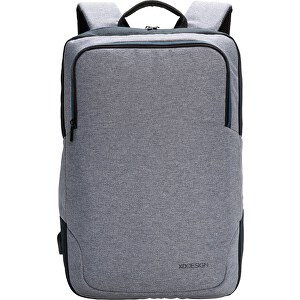 Arata 15” Laptop-Rucksack, Grau , XD Design, grau, Polyester, 46,00cm x 9,00cm (Länge x Höhe)