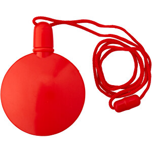 Bubble Seifenblasen , rot, PE Kunststoff, 8,30cm x 7,00cm (Höhe x Breite)