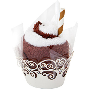 Wellness-Geschenkset: Cupcake , 100% Baumwolle, 8,00cm x 6,00cm x 8,00cm (Länge x Höhe x Breite)