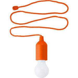 LED-Lampe Aus ABS-Kunststoff Kirby , orange, ABS, Plastik, Nylon, PC, 