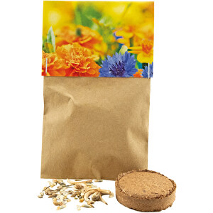 Bolsa natural de flores comestibles