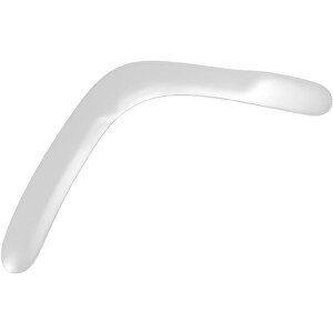 Bumerang 'Maxi' , weiss, Kunststoff, 41,00cm x 0,60cm x 4,30cm (Länge x Höhe x Breite)
