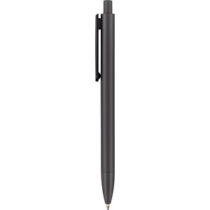 Kugelschreiber IONOS SOFT , Ritter-Pen, schwarz, ABS-Kunststoff, 14,30cm (Länge)