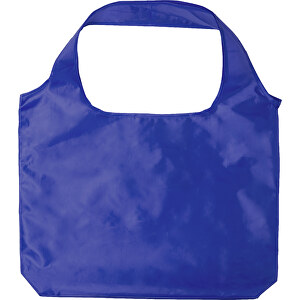 Faltbare Tasche KARENT , blau, Polyester 190T, 46,00cm x 8,00cm x 33,00cm (Länge x Höhe x Breite)