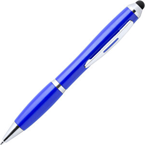 Kugelschreiber Pointer ZERIL , blau, Kunststoff, 14,00cm (Breite)
