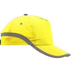 Mütze TAREA , gelb, 100% Baumwolle, 