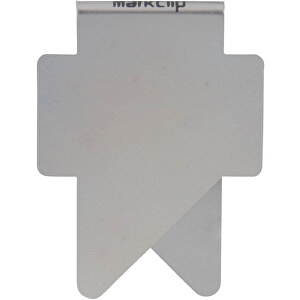 Büroklammer Wingclip Shape 2 , silber, Rostfrei Federbandstahl, 2,90cm x 2,10cm (Länge x Breite)