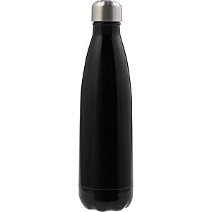 Trinkflasche Sumatra , schwarz, Edelstahl 201, 2,80cm (Breite)