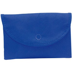 Faltbare Tasche AUSTEN , blau, Vliesstoff, 45,00cm x 12,00cm x 33,00cm (Länge x Höhe x Breite)