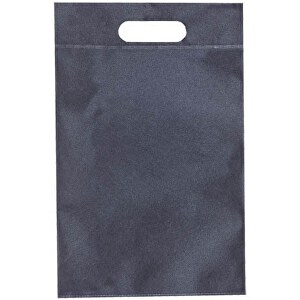 Tasche DESMOND , schwarz, Vliesstoff, 23,00cm x 35,00cm (Länge x Breite)