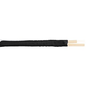 Stäbchen Set ORIENT , schwarz, Bambus/ Polyester, 22,50cm (Breite)