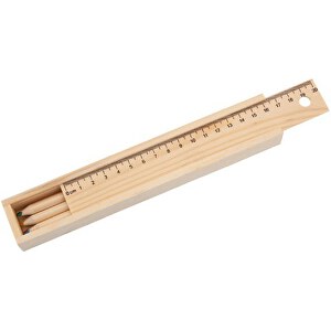 BLEISTIFTBOX DRAGON , Holz, 20,50cm x 3,50cm x 2,50cm (Länge x Höhe x Breite)