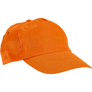 CAMPBEL. Baselball Cap , orange, Polyester, 