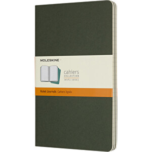 Cahier Journal L – Liniert , Moleskine, myrtengrün, Karton, 21,00cm x 0,67cm x 13,00cm (Länge x Höhe x Breite)