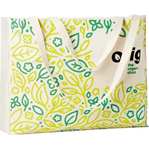 Sac en coton imprimé allover