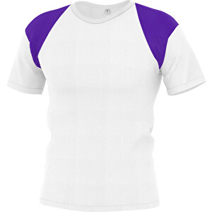 Regular T-Shirt Individuell - Vollflächiger Druck , violet, Polyester, XL, 76,00cm x 120,00cm (Länge x Breite)