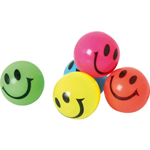 Flummi Smile 2,5 cm assorteret