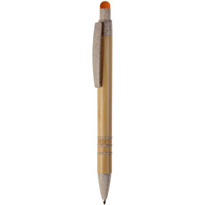 Bambus-biros med stylus og hved ...
