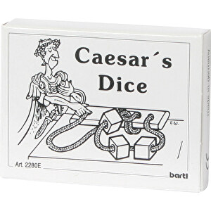 Caesar's Dice , , 6,50cm x 1,30cm x 5,00cm (Länge x Höhe x Breite)