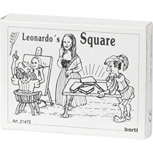 Leonardo's Square , , 6,50cm x 1,30cm x 5,00cm (Länge x Höhe x Breite)